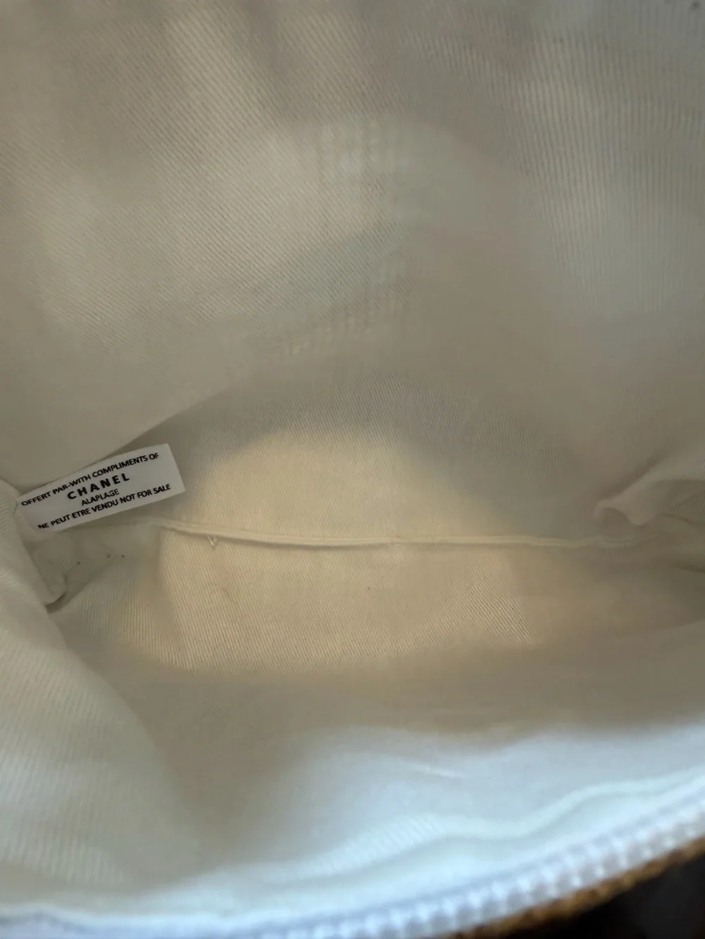 Chanel Woven Beauty/Cosmetic Bag GWP/VIP item NWOT